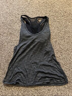 lululemon athletica Dark Gray Racerback Tank